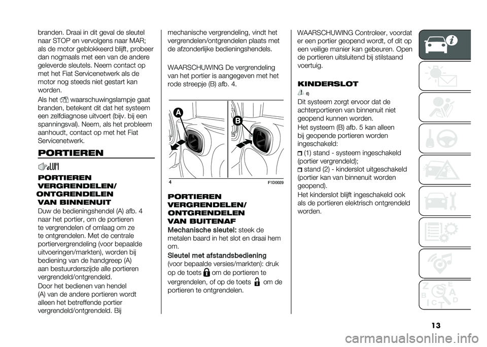FIAT PANDA 2020  Instructieboek (in Dutch) ���
�
������ ��
��� �� ���	 ����� �� �����	��
����
 �3�2�*� �� ���
������� ����
 �6�7�)�5
��� �� ���	��
 ���
�������
� �
�����	� �
