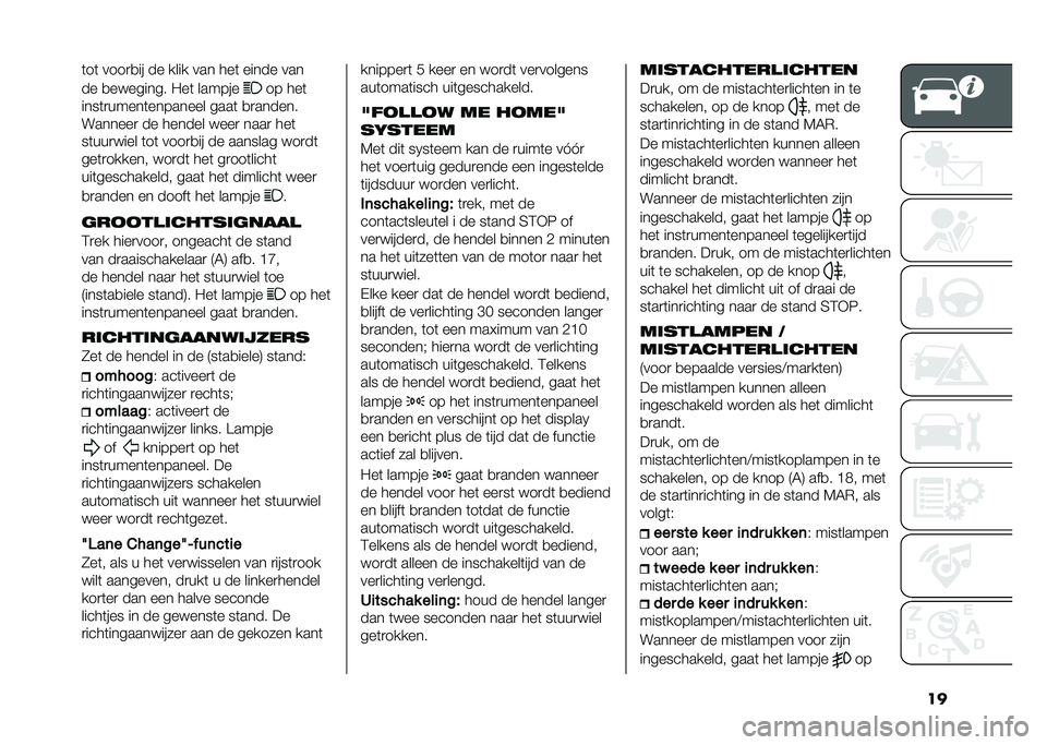 FIAT PANDA 2020  Instructieboek (in Dutch) ���	��	 ����
�
�� �� ���� ��� ���	 ����� ���
�� �
�������� � ��	 ������
�� ���	
����	�
�����	�������� ����	 �
�
������
�����