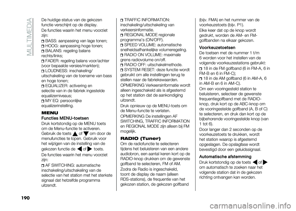 FIAT PANDA 2021  Instructieboek (in Dutch) ��6�@�C�3�!�6�%��!�7
��� �� ������� ��	��	�� ��� �� �������
�����	�� ���
�������	 �� �� �������0�
�� �����	��� ����
�� ���	 ���
