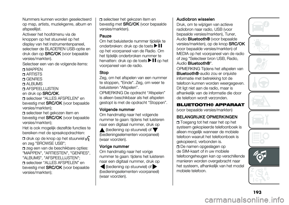 FIAT PANDA 2021  Instructieboek (in Dutch) ����,�����
� ������ ���
��� ��������	���
�
�� ���� ��
�	���	�� ����������
�� ���
�� ��
������������	�
�7��	�����
 ���	 ���