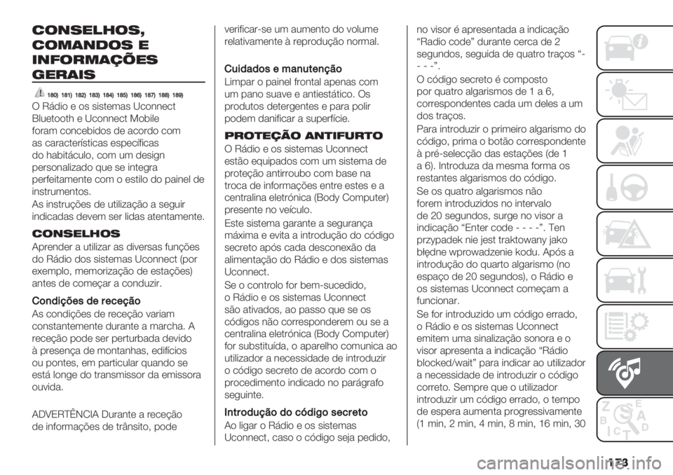 FIAT PANDA 2019  Manual de Uso e Manutenção (in Portuguese) ��
�
736>9!83>q
7350643> 9
.6E3=501H9>
?9=0.>
]i^‘]i]‘]ib‘]i_‘]ic‘]ia‘]id‘]ih‘]ii‘]ie‘
! V7-+$ * $" "+".*3&" _/$##*/.
Q02*.$$.1 * _/$##*/. 8$(+0*
?$’&3 /$#/*(+-
