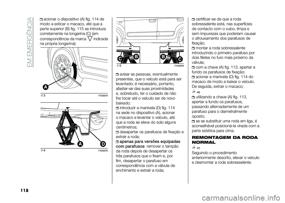 FIAT PANDA 2020  Manual de Uso e Manutenção (in Portuguese) ��1���1��1�7�-�f�*�0�D�/
��� ������� � ����������� �6�/�8 � ��
� �F�F�J ��
���� � ������� � ������� ���
 ��� �
����� �������� �6�2�