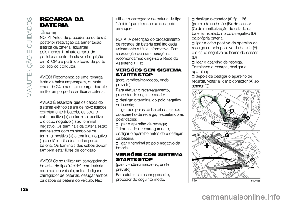 FIAT PANDA 2020  Manual de Uso e Manutenção (in Portuguese) ���/�*�@�B�1�*�K�P���1��0�@�D�+�/�+��.
���	 ������ � ��
�%������
�>�B�E�A �>�B�I�A
�*��B�/�3 �/���� �� �������� �� ����� � �(
��������� �����