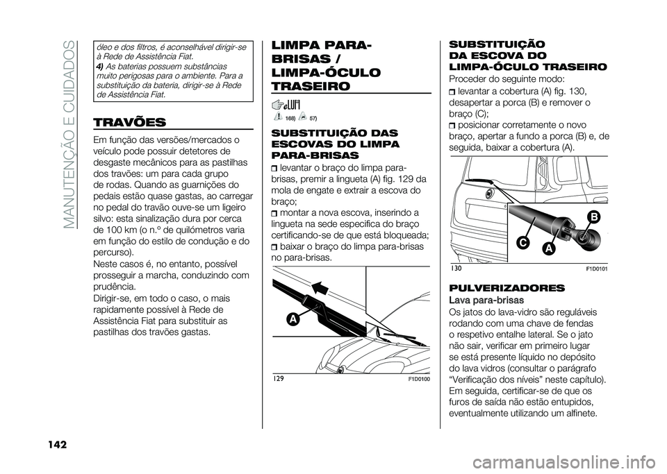FIAT PANDA 2020  Manual de Uso e Manutenção (in Portuguese) ���/�*�@�B�1�*�K�P���1��0�@�D�+�/�+��.
���
�?��� � ��� � ������� �
 ������������ �����
�����
�( �7��� �� �/������&���� �����
���/� �	�