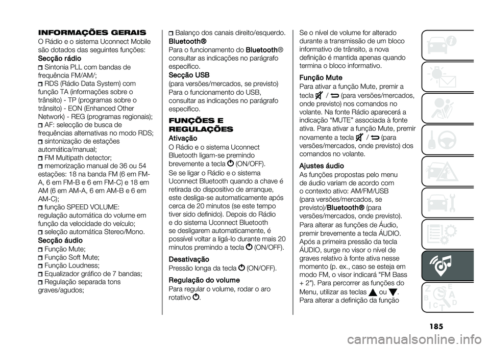 FIAT PANDA 2020  Manual de Uso e Manutenção (in Portuguese) ������&������)�� � �����
� �7���� � � ������� �@������� ���	���
��$� ������� ��� ���
������ � ���!�"���4
�,�����	 � �$���	
�.�
