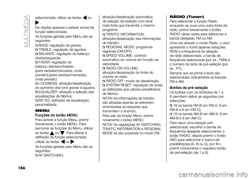 FIAT PANDA 2020  Manual de Uso e Manutenção (in Portuguese) ���@�,�B�D��%�+�D�/
���	 ������������� �������� �� ������ ��
�
�*� �������Z ������� � ������ ������ ��
� ���!�$� ���������