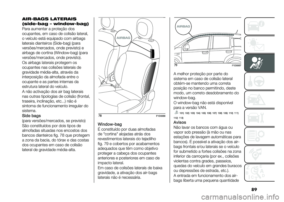 FIAT PANDA 2020  Manual de Uso e Manutenção (in Portuguese) ������1�%�� � ��������
�*�5��9��1��	� �G �>���9��>�1��	��,
���� �������� � ������!�$� ���
���������� �� ���� �� ������$� �����