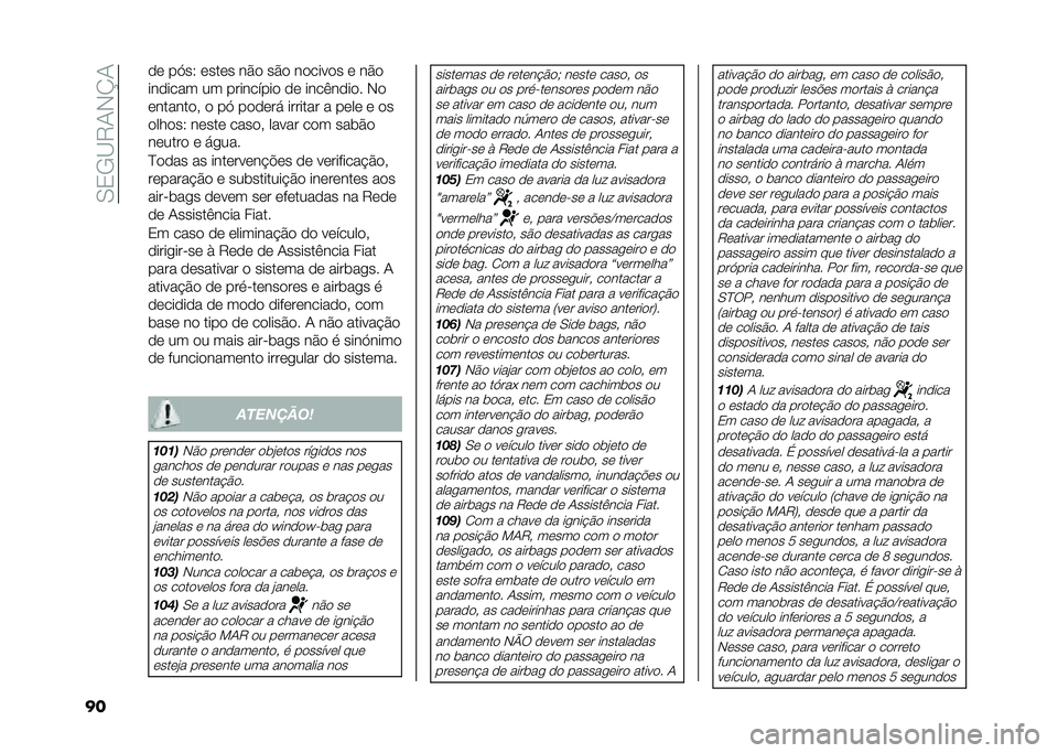 FIAT PANDA 2020  Manual de Uso e Manutenção (in Portuguese) ��.�1�-�@�7�/�*�K�/
�� �� ��?��4 ����� ��$� ��$� ������� � ��$�
������� �� ��������� �� ����&����� �*�
�������� � ��? ������ ��