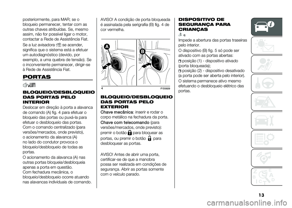 FIAT PANDA 2021  Manual de Uso e Manutenção (in Portuguese) �����������������  ���� ��.�6�) �� �
�	������� �����������  ������ ��� ��
������ ������ �����	������ �-��  �����
����