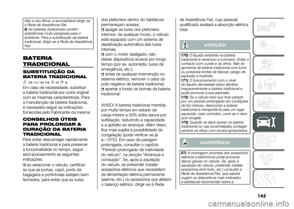 FIAT PANDA 2021  Manual de Uso e Manutenção (in Portuguese) ����?��� � ��� ��������  �
 ������������ �����
�����
� �6��� �� �.������&���� �����
���.� �	������� ������������ ����