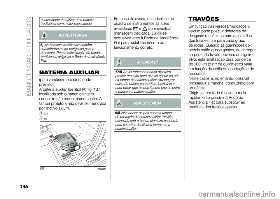 FIAT PANDA 2021  Manual de Uso e Manutenção (in Portuguese) ���.�*�@�B�0�*�M�R���0��/�@�G�+�.�+��-
���	
����������� �� �������� ��� �	������
����������� ��� ����� ����������� ���
������