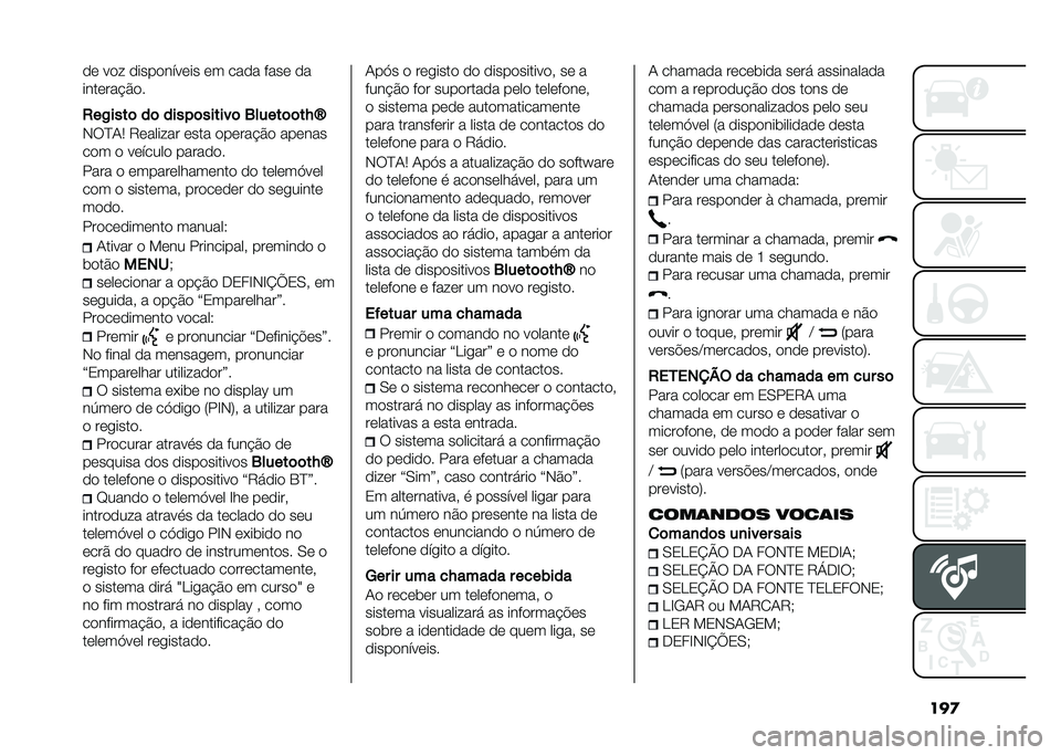 FIAT PANDA 2021  Manual de Uso e Manutenção (in Portuguese) ���
�� ��� ����������� �� ���� ���� ��
�������!�$��
�/��,����	 ��	 ���� �	������	 �1�����	�	��H�e
�*��B�.�2 �6������� ���� �����