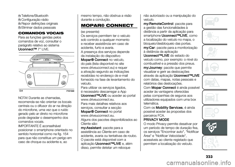 FIAT PANDA 2021  Manual de Uso e Manutenção (in Portuguese) ����B��������A�1��������
�/�����
����!�$� �����
�6���� �������!�"�� ����
�����
�0������� ����� ��������
�
������� ���
�