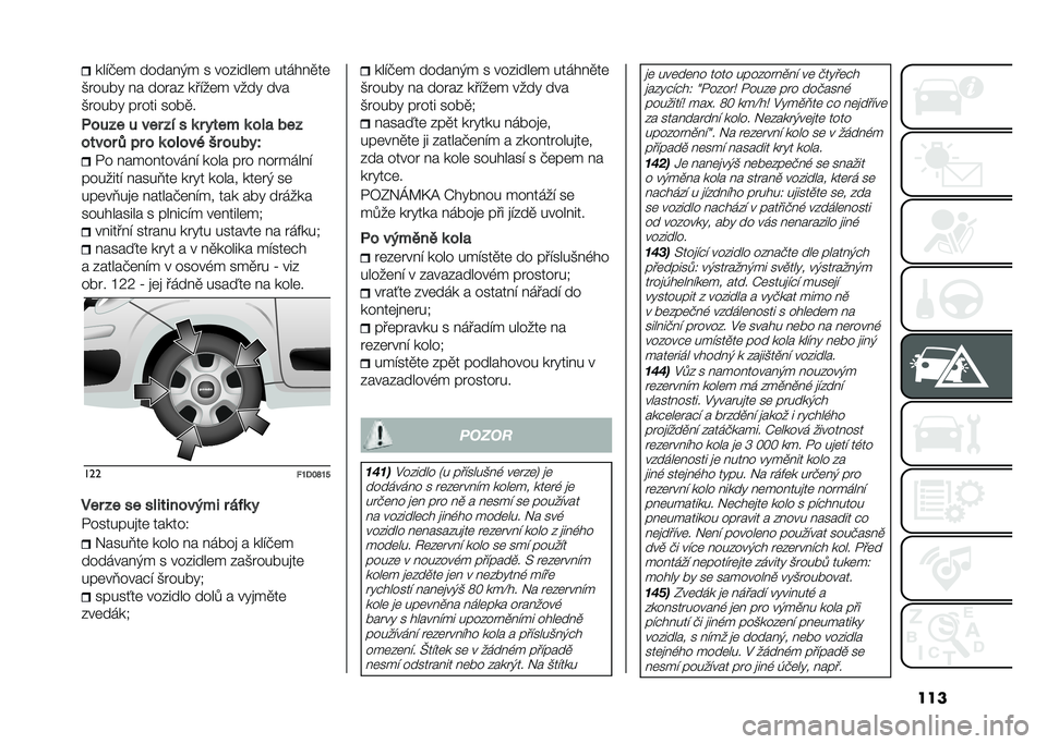 FIAT PANDA 2021  Návod k použití a údržbě (in Czech) �������%�	� ������)� � �������	� ������
��	
�*� ���!�" �� ��� �� �����	� ����" ���
�*� ���!�" �� ��� ���!�
�
����� � ��� �� � �	 � �