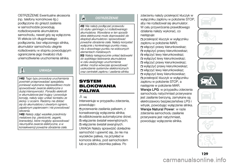 FIAT PANDA 2020  Instrukcja obsługi (in Polish) �����;�=�A��7�/�7�8�E�7 �7��	�������	 ��
��	�����
�2��� ��	��	�&��� �
��
���
���	 �����4
����$������	 �� ������ ���������
� ���
����
