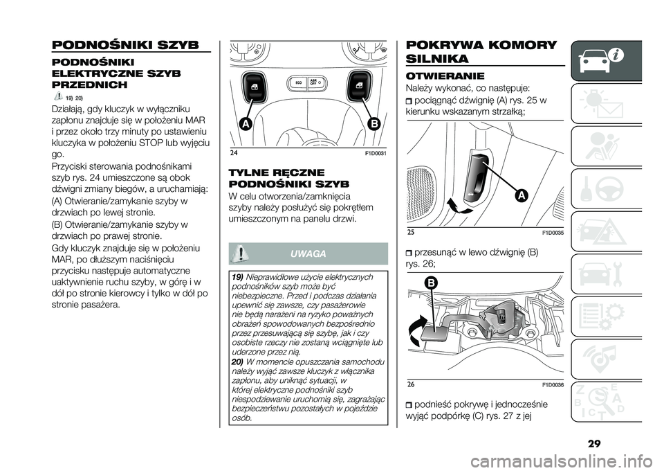 FIAT PANDA 2020  Instrukcja obsługi (in Polish) ����� ���!���� ����%
��� ���!����
��)��������� ����%
����� ����
�B�J�E �G�C�E
�C����$����  ��� �
������
 � ���$������
�
����$��� 