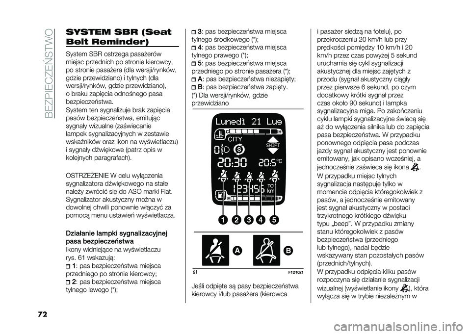 FIAT PANDA 2020  Instrukcja obsługi (in Polish) ��R�7���E�7�+��7�`�;�=�%�
�
� ������ ��%� �.���
�
�%��5� ���8���=��
�0
�;����	�
 �;�R�A ������	�� �����!�	���
�
��	��� ����	����� �� ������