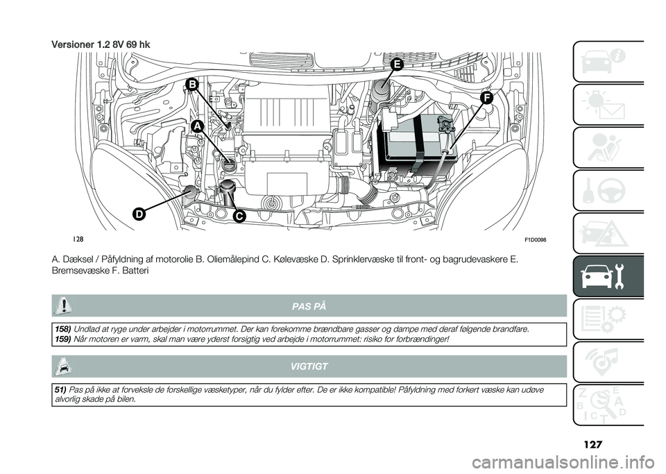 FIAT PANDA 2020  Brugs- og vedligeholdelsesvejledning (in Danish) ���

�4�� ������ �7��< �B�4 �>�? � �
���	
��7��8�8�?�B
�7� ������
 �< �����
�
���� �� �����	��
�� �1� �-�
�����
��!���
 �B� �3��
������ �� � �!