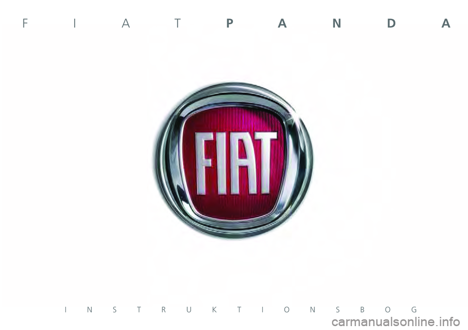 FIAT PANDA 2021  Brugs- og vedligeholdelsesvejledning (in Danish) FIATPANDA
INSTRUKTIONSBOG 