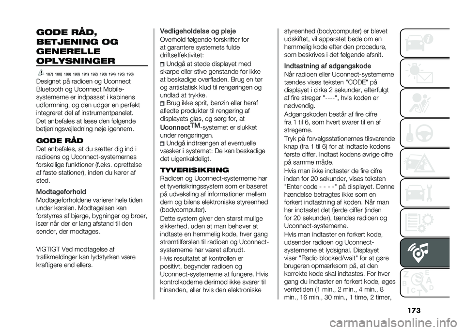 FIAT PANDA 2021  Brugs- og vedligeholdelsesvejledning (in Danish) ��
����� ��$��<
����#����� ��
���������
�����������
�8�C�B�; �8�C�C�; �8�C�@�; �8�@�9�; �8�@�8�; �8�@�=�; �8�@�:�; �8�@�>�; �8�@�<�; �8�@�?�;
�������� �!�
