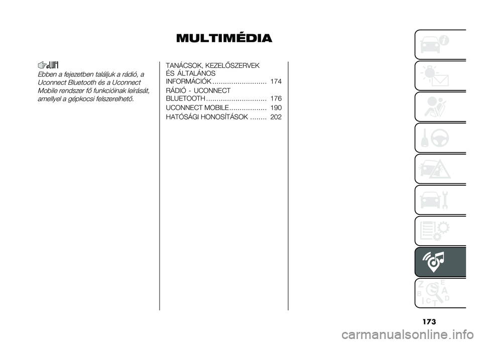 FIAT PANDA 2020  Kezelési és karbantartási útmutató (in Hungarian) ��
�
����������
��$�$�� � �&�������$�� �������"�	 � �����%� �
�I������� �V��"������
 �� � �I�������
�:��$��� �������� �&�( �&�"�