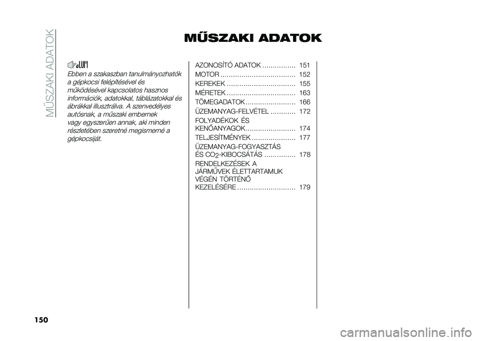 FIAT PANDA 2021  Kezelési és karbantartási útmutató (in Hungarian) ��:�I�E�C�)��<��)�P�)�A�3�
��� ��$���
�� �
��
��!�
��%�%�� � ����	����%�� ����!�� ������
���"�	
� ����	���� �&�����$������� ��
� ��	����