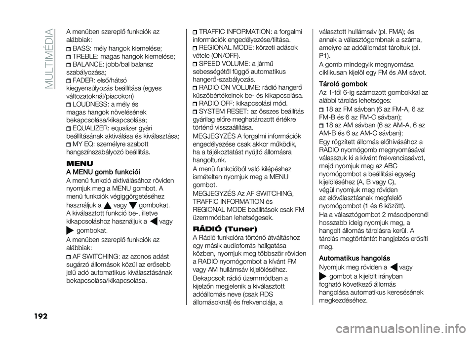 FIAT PANDA 2021  Kezelési és karbantartási útmutató (in Hungarian) ��:�K�9�A�<�:�D�P�<�)
��� �) � ����%�� ����#����( �&�!��	���"�	 ��
����%�%���	�.
�X�)�E�E�. � ��� �
�����	 �	��� ������*
�A�2��X�9��. � ���� �
�����	 �