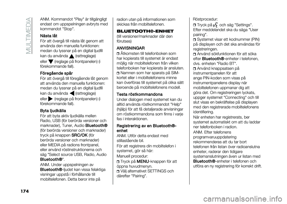 FIAT PANDA 2020  Drift- och underhållshandbok (in Swedish) ���6�4��#��$�9�#�3
��
� �3�-�� �:��������	 �5�����5 �� �	�����������	
������	 �� �
������������ ������	� ���
���������	 �5�"�	���5�