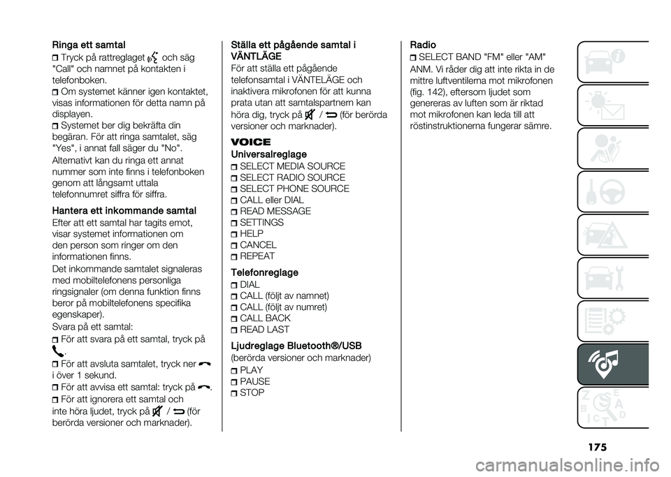 FIAT PANDA 2020  Drift- och underhållshandbok (in Swedish) ��
����	�!� ��� ��� ���
����
� �� ���	�	��������	 ��
� ���
�5�?����5 ��
� ������	 �� ����	���	�� �
�	������������ �,� ����	����	