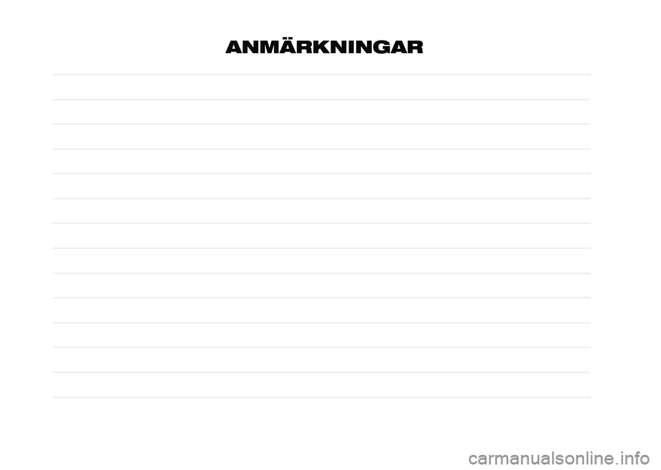 FIAT PANDA 2020  Drift- och underhållshandbok (in Swedish) �
��������� �
� 