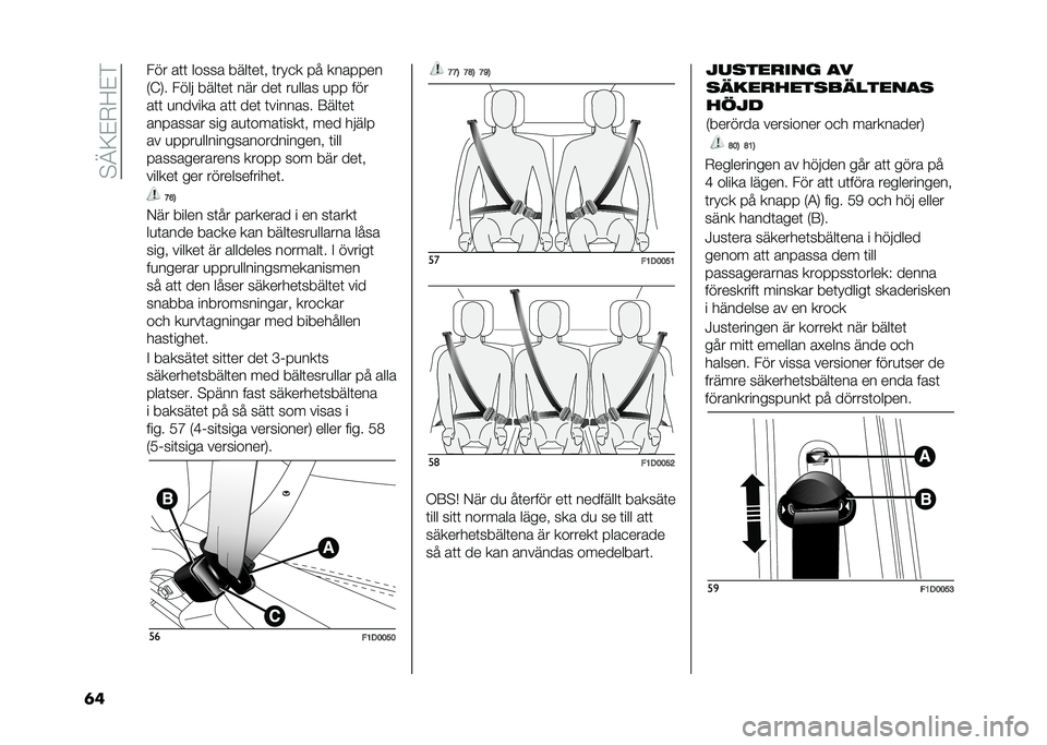 FIAT PANDA 2020  Drift- och underhållshandbok (in Swedish) ��"�@�:�$�+�;�$�
�	� ��� ��	�	 ����� ����	��	�  �	���
� �� �������
�*�?�.� ���� ����	��	 ��� ���	 ��
���� �
�� ���
��	�	 �
������ ��	�	 ��