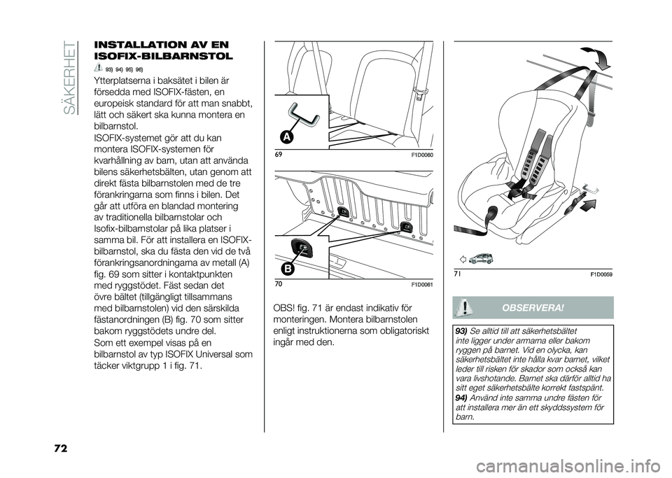 FIAT PANDA 2020  Drift- och underhållshandbok (in Swedish) ��"�@�:�$�+�;�$�
�
� �����
���
���� �
� ��
����"��%�&�����
������
�@�:�; �@�>�; �@�<�; �@�?�;
�>�	�	������	����� � ������	��	 � ����� ��
����