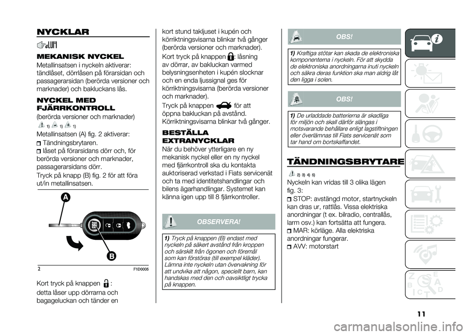 FIAT PANDA 2021  Drift- och underhållshandbok (in Swedish) ����#����
�
����
���� ��#����
���	��������	��� � ���
���� ���	�������)
�	��������	�  ��������� �� ���������� ��
�
�����