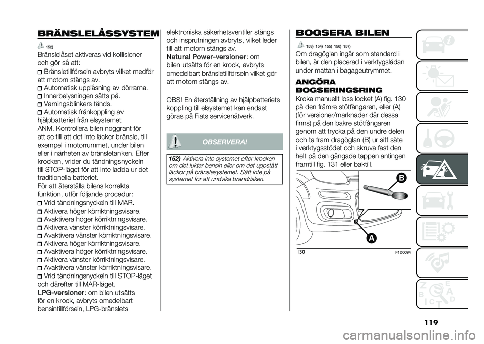 FIAT PANDA 2021  Drift- och underhållshandbok (in Swedish) ������������!���#����
�8�<�=�;
�7�����������	 ���	������ ��� �����������
��
� ��� �� ��	�	�) �7�������	���������� ������	�