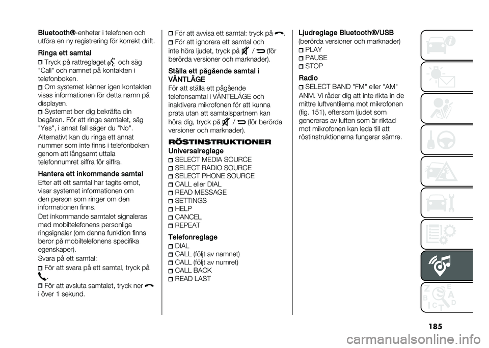FIAT PANDA 2021  Drift- och underhållshandbok (in Swedish) �������������R
�&�����	�� � �	�������� ��
�
�
�	���� �� �� ������	������ ��� �������	 �����	�
���	�!� ��� ��� ��� ����
� �