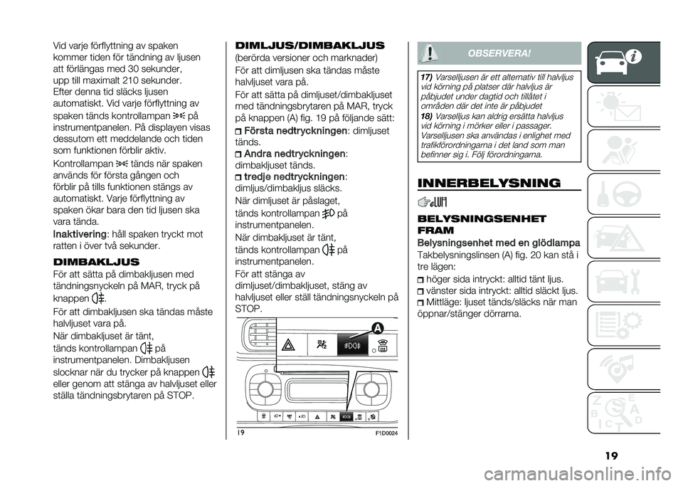 FIAT PANDA 2021  Drift- och underhållshandbok (in Swedish) ����� ����� �������	�	���� �� ������
������ �	���� ��� �	������� �� ���
���
��	�	 ��������� ��� �D�@ ����
����� 
�
�� �	��