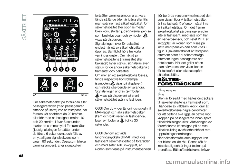 FIAT PANDA 2021  Drift- och underhållshandbok (in Swedish) ��"�C�<�$�+�?�$�
�	� ��
�"�8�1�8�9�=�8
�,� ��������	�����	��	 �� ���������� �����
��������������� �*��� ������������
���	�	���� �