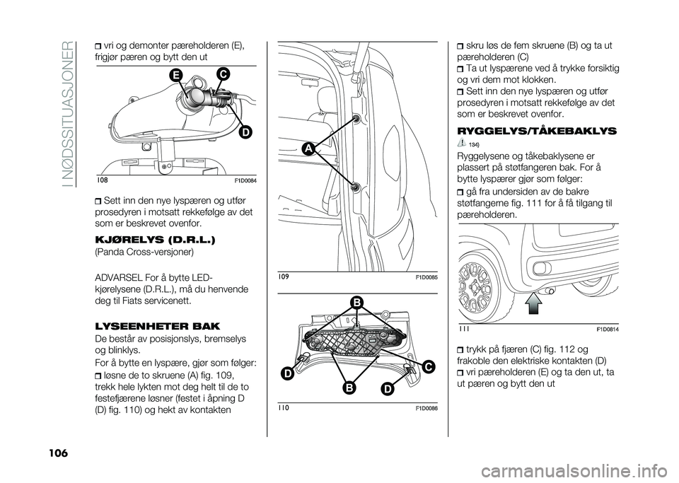 FIAT PANDA 2021  Drift- og vedlikeholdshåndbok (in Norwegian) ��!���B��4�4�!�6�9�8�4�@�(��"�
���	 ��� �
� ����
���� ��2����
������ �&�"�)�	
������� ��2��� �
� ���� ��� �� ���	
��8�.�9�9�B�>�4��� ��� ��