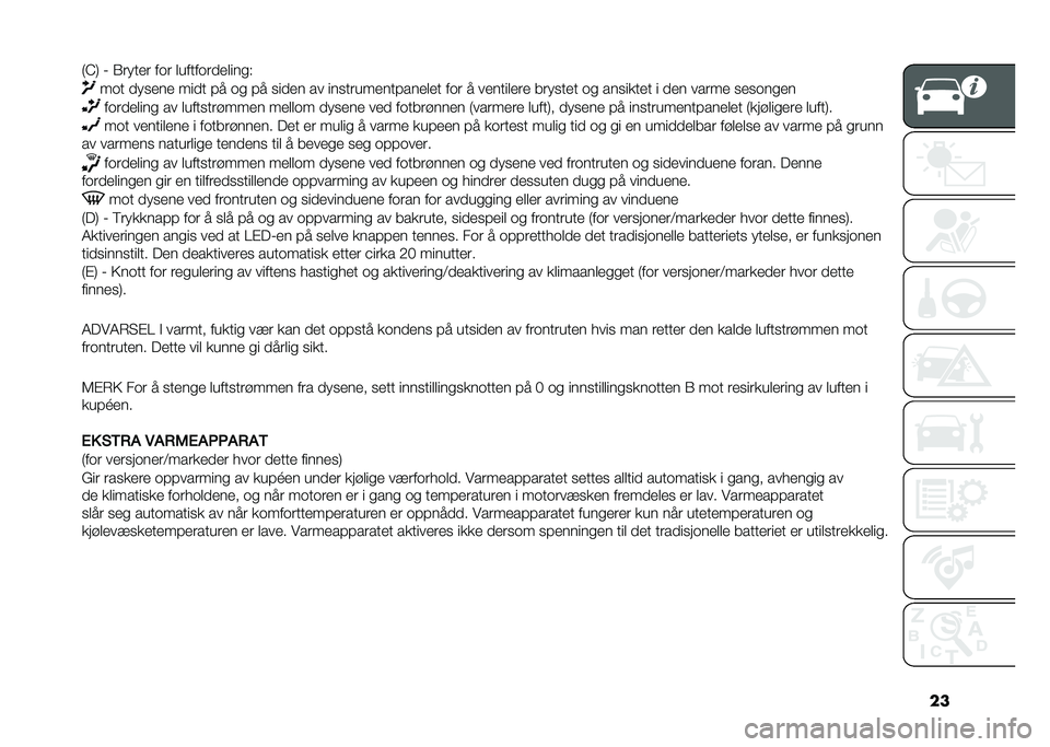 FIAT PANDA 2021  Drift- og vedlikeholdshåndbok (in Norwegian) ��
�&�C�) �1 �.����� ��
� ������
��������% ��
� ������ ���� ��
 �
� ��
 ����� �� ����������������� ��
� �
 ��������� ������