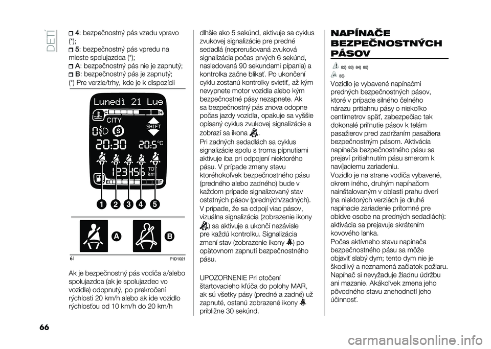 FIAT PANDA 2020  Návod na použitie a údržbu (in Slovak) ��@�8��M
�	�	 �O
�0 ��	���	�!������) ��� ����� ������
�1�n�4�+ �M
�0 ��	���	�!������) ��� ����	�� ��
�
��	���	 ����������� �1�n�4�+ �-
�0 ��	�