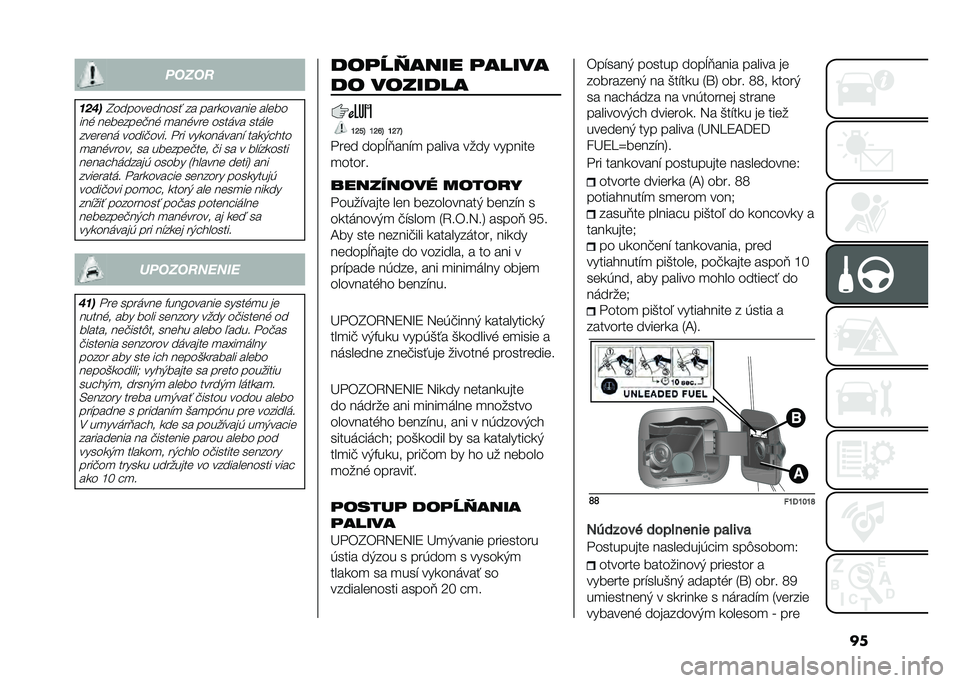 FIAT PANDA 2020  Návod na použitie a údržbu (in Slovak) �������
�����I������	����� �� ����������	 ���	��
���% ��	��	���	�!��% �
���%���	 ������ �����	 ���	��	�� �����!���� ��� ����