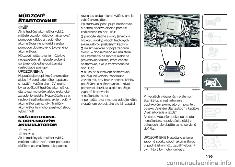 FIAT PANDA 2021  Návod na použitie a údržbu (in Slovak) �����#�����(
�"����������
�D� ��	 ������!��) ����
������ ������)�
�
�$��	��	 ������� ��(����� ���&��������
���
���� ������