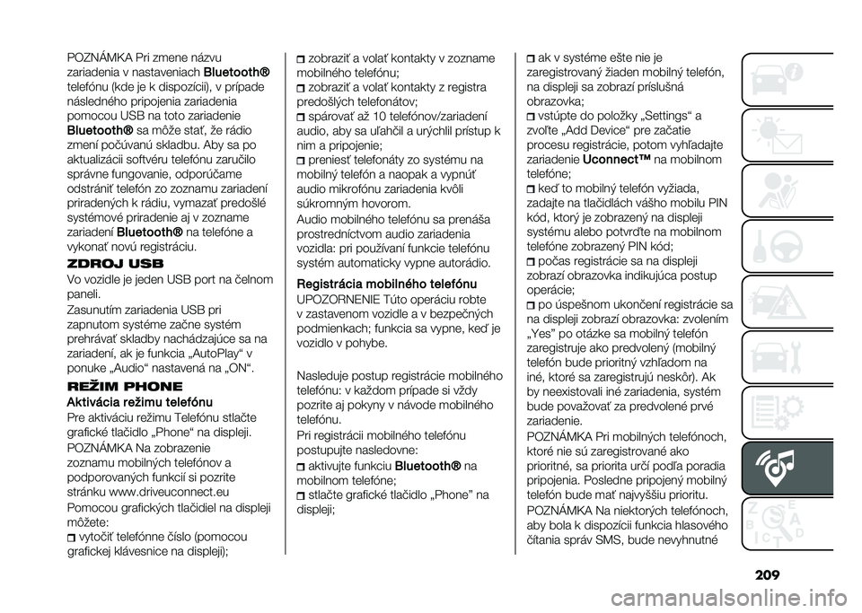 FIAT PANDA 2021  Návod na použitie a údržbu (in Slovak) ������I�3�J�C�E�D ��� ��
�	��	 �����
�������	��� � �������	����� 
�7� �������"�h
��	��	�#�7�� �1���	 ��	 � �������"����4� � ���"����	
�