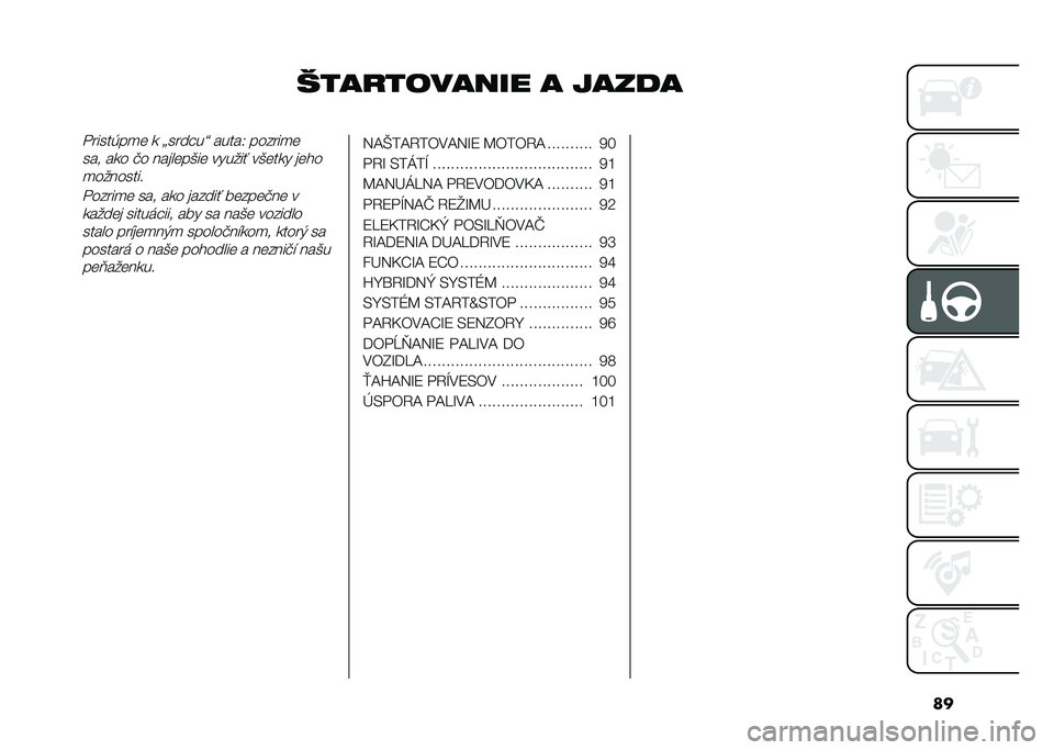 FIAT PANDA 2021  Návod na použitie a údržbu (in Slovak) ��
�"���������� � � ����������(��
�	 � �?������A �����0 ������
�	
��� ��� �!� �����	��&��	 ������ ��&�	��� ��	� �
�
��������
��