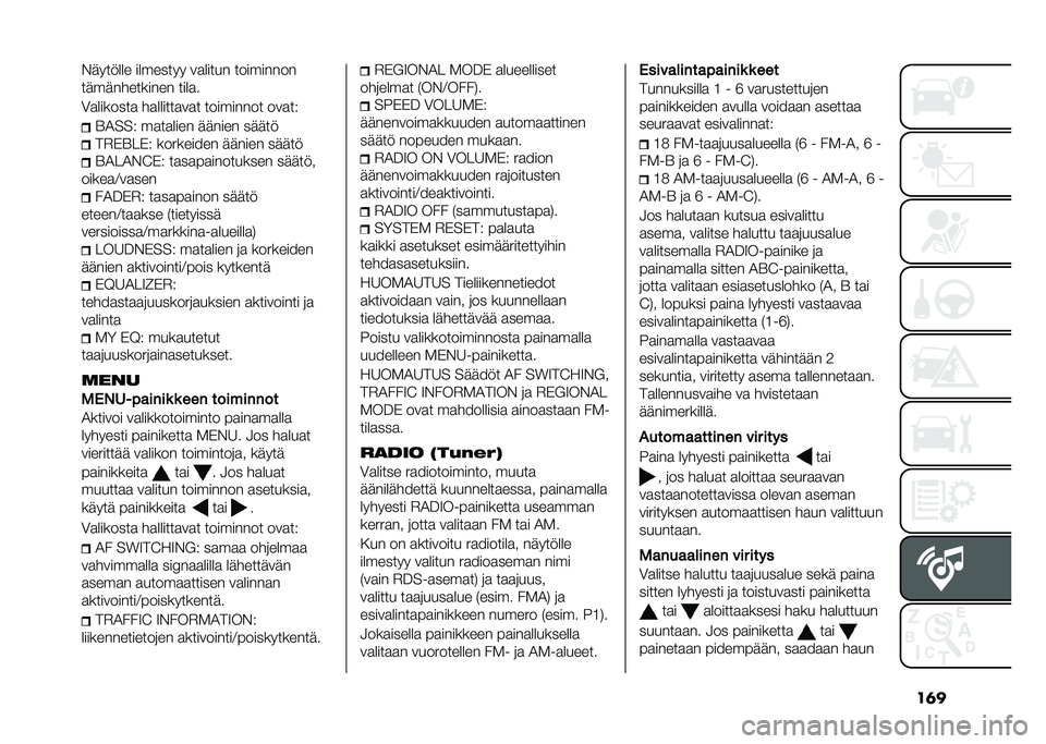 FIAT PANDA 2020  Käyttö- ja huolto-ohjekirja (in in Finnish) ����%������� �������� ��
����� ���������
������������� ����
�
�0�
�������
 ��
������
��
� ��������� ���
��!
�A�1���! ��
�