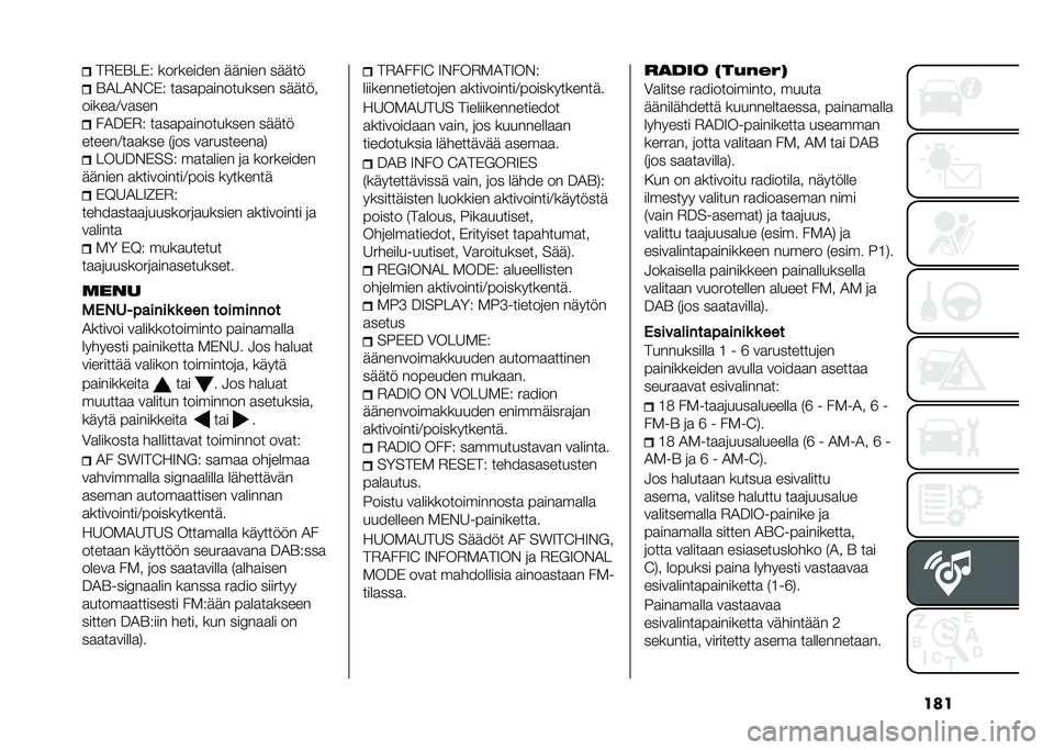 FIAT PANDA 2020  Käyttö- ja huolto-ohjekirja (in in Finnish) �����$�)�A��)�! ��������� ������ �����
�A�1��1�%�9�)�! ��
��
��
��������� ������
�����
�4��
��� �
�1�:�)�$�! ��
��
��
��������� ����