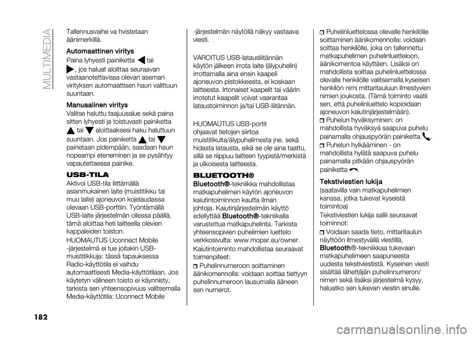 FIAT PANDA 2020  Käyttö- ja huolto-ohjekirja (in in Finnish) ��-�6���7�-�)�:�7�1
��� ��
���������
��� ��
 ��������
�
�
�������������
�"���� �������� ��� ����
��
���
 �������� ��
�������