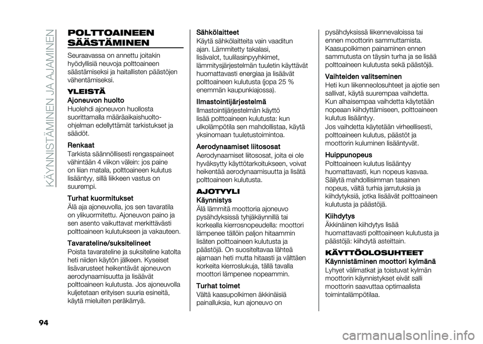 FIAT PANDA 2020  Käyttö- ja huolto-ohjekirja (in in Finnish) ��.�2�8�%�%�7���2�-�7�%�)�%��3�1��1�3�1�-�7�%�)�%
��	 �������
�����
�������	����
�����
�
��
���
 �� �
������ �	����
���
����������� �����