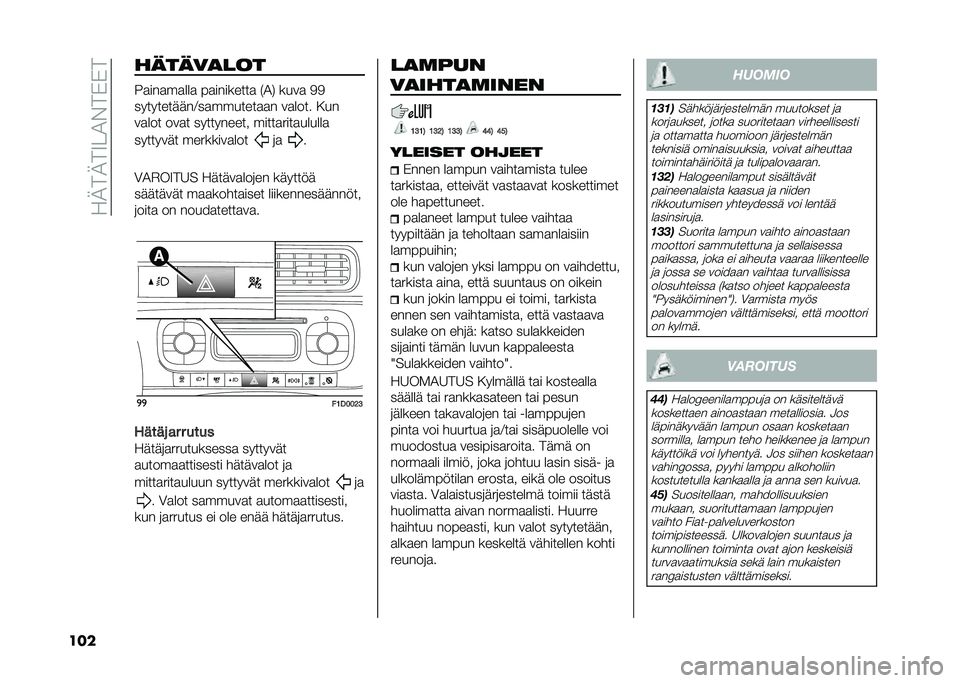 FIAT PANDA 2021  Käyttö- ja huolto-ohjekirja (in in Finnish) ���2��2��9��1�%��)�)�
��� ������
���
��
���
��
���
 ��
��������
 �#�1�& ����
 ��
�����������4��
�������
�
� ��
���� �.��
��
��� ���
