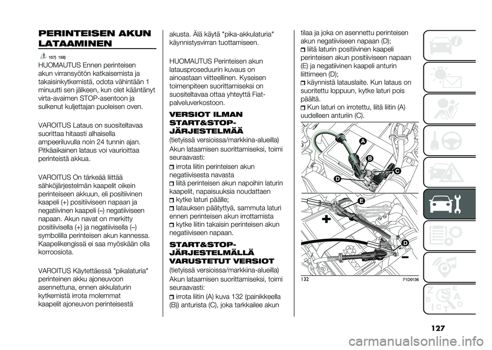 FIAT PANDA 2021  Käyttö- ja huolto-ohjekirja (in in Finnish) ���
����������� �
���
��
��
�
�	����
�1�5�:�4 �1�5�;�4
��6��-�1�6��6� �)���� �����������
�
��� �����
������� ��
���
��������
 �	�

��
